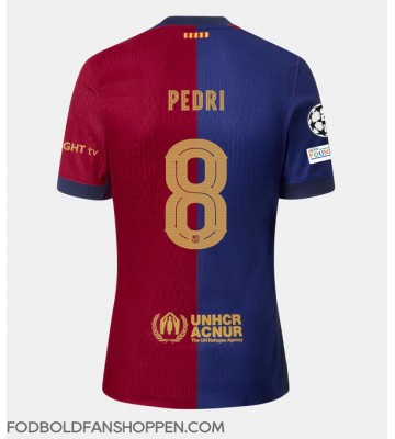 Barcelona Pedri Gonzalez #8 Hjemmebanetrøje 2024-25 Kortærmet